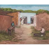 José Maria, PORTÃO, ÓLEO SOBRE PLACA