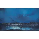 Jenner Augusto, PAISAGEM AO ANOITECER, ÓLEO SOBRE TELA
