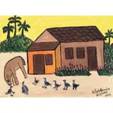 Waldomiro de Deus, Untitled, ÓLEO SOBRE CARTÃO