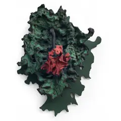 Untitled by Frans Krajcberg, Escultura em madeira pintada, offered May 2023