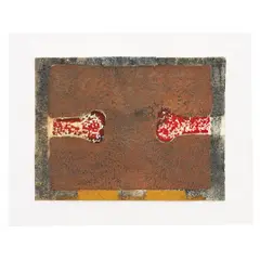DÉC. 1980 by Antonio Dias, ACRÍLICA E PIGMENTO SOBRE PAPEL, offered Apr 2023