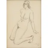 Ernesto de Fiori, NU FEMININO AJOELHADA