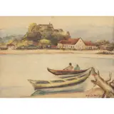 Anita Malfatti, MARINHA, AQUARELA SOBRE PAPEL