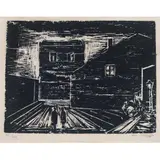 Oswaldo Goeldi, Untitled, XILOGRAVURA