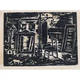 Oswaldo Goeldi, Untitled, XILOGRAVURA