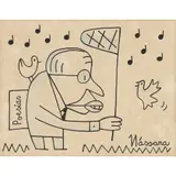 Antônio Nássara, Poesias, Nanquim lápis de cor e guache sobre papel
