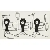 Antônio Nássara, Três figuras, NANQUIM E GUACHE SOBRE PAPEL