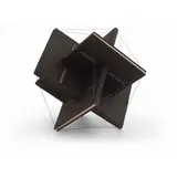 Felipe Barbosa, "Geometria Descritiva", Escultura com 3 livros e fios de aço