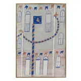 Fachada by Alfredo Volpi, TÊMPERA SOBRE TELA, offered Nov 2022