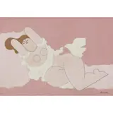 Milton Dacosta, "Vênus e Pássaro", ÓLEO SOBRE TELA