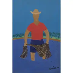 Untitled by Djanira da Motta e Silva, ÓLEO SOBRE MADEIRA, offered Nov 2022