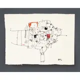 Roberto Magalhães, Untitled, Caneta hidrográfica e nanquim sobre papel