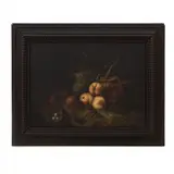 Rachel Ruysch, Frutas e insetos, Óleo sobre tela