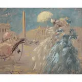 DAMAS EM PARIS by Louis Icart, ÓLEO SOBRE PLACA, offered Jun 2022