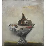 Di Prete, FRUTAS E PIMENTA, Óleo sobre placa