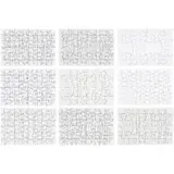 Marilá Dardot, PUZZLING OVER, 2007, 8 QUEBRA-CABEÇAS DE PAPELÃO EM CAIXA DE ACRÍLICO COM GAVETAS