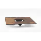 Carlos Fajardo, SEM TÍTULO, 1992, Escultura em aço corten