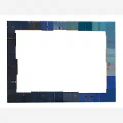 BLUE THRESHOLD, 2014 by Valeska Soares, CAPAS DE LIVROS ANTIGOS MONTADO EM COMPENSADO DE MADEIRA, offered Sep 2021