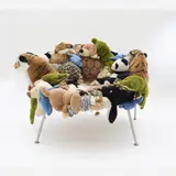 Fernando E Humberto Campana, Untitled, POLTRONA BANQUETE ALL ANIMALS. ESTRUTURA DE ALUMÍNIO E BICHOS DE PELÚCIA