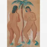 Ismael Nery, ÍNDIAS, GUACHE SOBRE PAPEL
