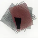 Da série “Trama”, 2010 by Arthur Luiz Piza, Objeto em arame e placa de metal pintado, offered Nov 2019