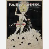 J. Carlos, Ilustração para a capa da revista “PARA TODOS”. Edição de 09 de fevereiro de 1929