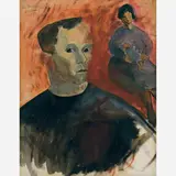 José Pancetti, Autorretrato, GUACHE SOBRE CARTÃO