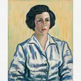 Inimá de Paula, Retrato de Marlene, ÓLEO SOBRE TELA