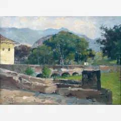 Untitled by Teixeira Da Rocha, ÓLEO SOBRE MADEIRA, offered May 2019