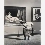 Roberto Yoshida, Comparação, 1958, Fotograma gelatina e prata sobre papel vintage