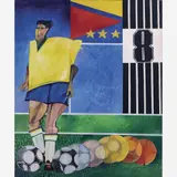 Aldemir Martins, Brasil Futebol, ÓLEO SOBRE TELA