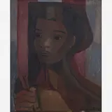 Mulata by Di Cavalcanti, ÓLEO SOBRE TELA, offered Oct 2018