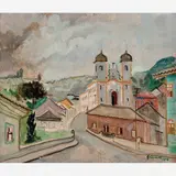 Alberto da Veiga Guignard, Ouro Preto, ÓLEO SOBRE MADEIRA