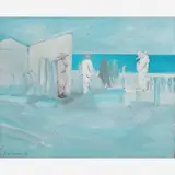 José Maria de Souza, Marinha com figuras, ÓLEO SOBRE TELA