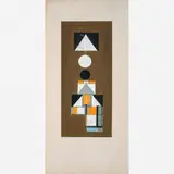 Maria Leontina da Costa, Untitled, GUACHE SOBRE PAPEL