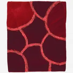 Nove gomos by Leda Catunda, Óleo e tecido, offered Oct 2017