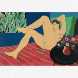 Carlos Leão, Nu feminino, Óleo sobre tela