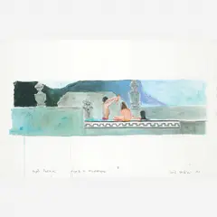 Projeto Palace – Sujeito a mudança by Luiz Zerbini, AQUARELA SOBRE PAPEL, offered Oct 2017