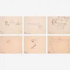 Untitled by Jorge Guinle, Nanquim sobre Papel, offered Oct 2017