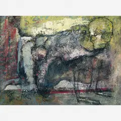 Untitled by Flavio Shiro, Óleo sobre tela colada em placa, offered Oct 2017