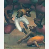 Antonio Gomide, Untitled, Óleo sobre tela colada em placa