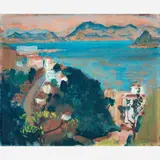 Manabu Mabe, Santa Teresa, Óleo sobre placa