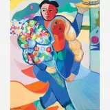 Cícero Dias, Untitled, ÓLEO SOBRE TELA