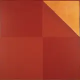 Untitled by Mira Schendel, Têmpera e folha de ouro sobre madeira, offered Dec 2016