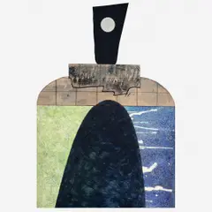 Geometria do Luar by Luiz Paulo Baravelli, Acrílica sobre placa colado em madeira, offered Dec 2016