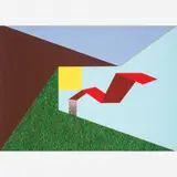 Luciano Mauricio, Untitled, Acrílica sobre cartão colado em placa