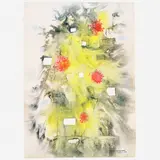 Untitled by Antônio Bandeira, GUACHE SOBRE PAPEL, offered Aug 2016