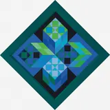 Untitled by Victor Vasarely, Papel recortado e colagem, offered Aug 2015