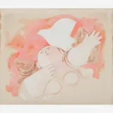Milton Dacosta, Figura Feminina, GUACHE SOBRE PAPEL