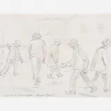 Oswaldo Goeldi, Untitled, Grafite sobre papel